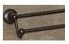 Top Knob Edwardian Bath 30 Double Towel Rod - Oil Rubbed Bronze