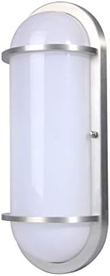 LIT-PaTH Outdoor Wall Lantern 12W 1000 Lumen Warm White Aluminum