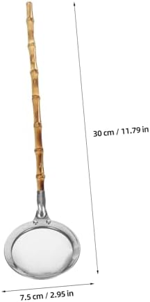 VINTORKY 304 Stainless Steel Slotted Spoon with Handle