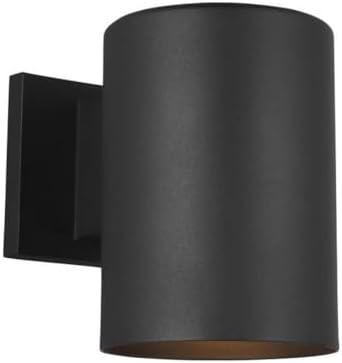 Generation Lighting 8313801-12 Dark Sky Wall Sconce 1-Light 65 Watt Black