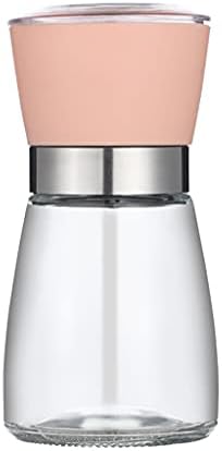 Refillable Pepper Mill Salt and Pepper Grinder Pink 1