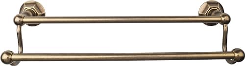 Top Knobs Bath Double Towel Rod in Oil Rubbed Bronze