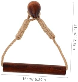 Homoyoyo Wall Mounted Toilet Paper Holder with Walnut Design 1