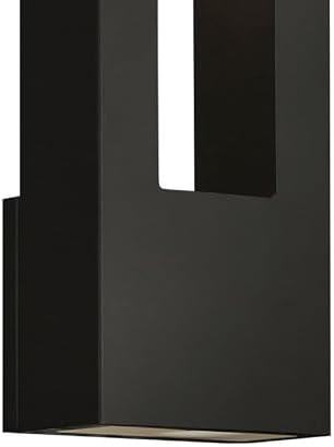 Hinkley Atlantis 1648SKLED Wall Lantern - Satin Black Dimmable Dark Sky Compliant