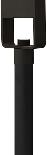 Hinkley Atlantis Large Post Top Lantern - Satin Black
