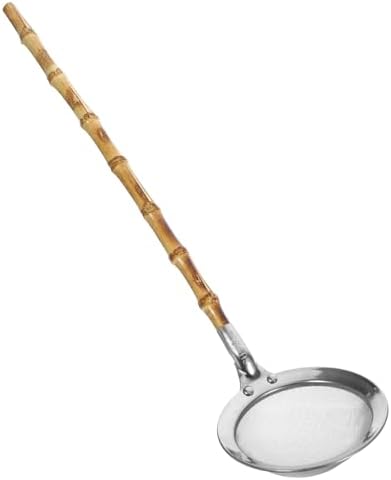 Mikinona 304 Stainless Steel Skimmer Colander with Handle 1
