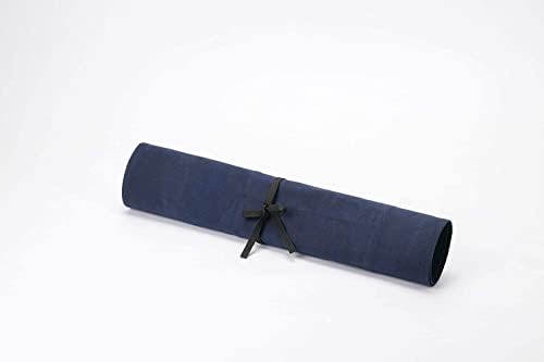 QCWN Waxed Canvas Knife Roll Bag with 6 Slots