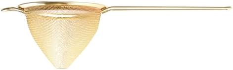 Cocktail Kingdom CoCo Strainer - Gold-Plated Mesh Cone