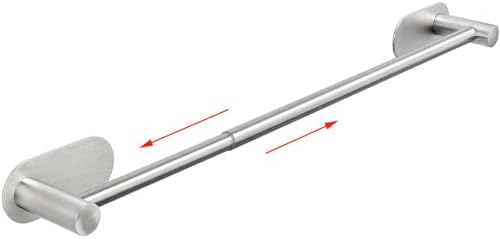TocTen Self Adhesive Towel Bar - Adjustable 16-24 inches