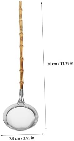 304 Stainless Steel Skimmer Colander Spoon with Handle
