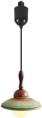 Kiven L Style 2-Wire Track Pendant Light with Ceramic Shade 1