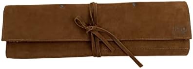Hide Drink Rustic Knife Roll Case with 5 Pockets 1