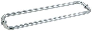 Ideal Round Chrome Towel Bar 18 Back to Back with Washer