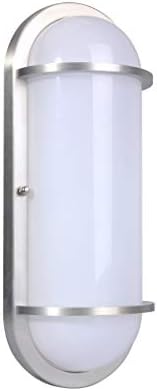 LIT-PaTH Outdoor Wall Lantern 12W 1000 Lumen Warm White Aluminum