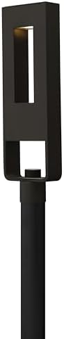 Hinkley Atlantis Large Post Top Lantern - Satin Black