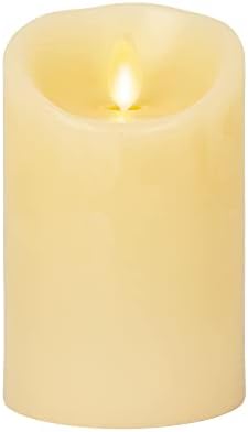 Luminara Flameless LED Ivory Pillar Candle 3 x 45 1
