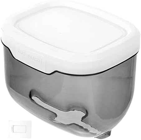 JECOMPRIS Toilet Paper Holder with Shelf Space-Saving Transparent Design