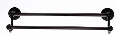 Top Knobs Bath Double Towel Rod Oil Rubbed Bronze
