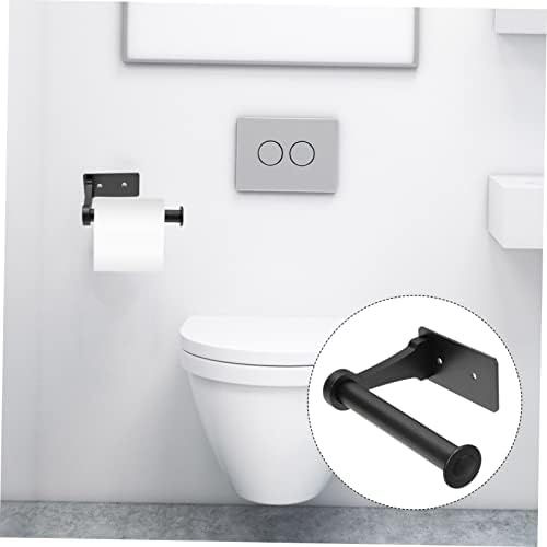 HEALEEP Wall-Mounted Toilet Paper Holder Rustproof Space-Saving Tissue Organizer
