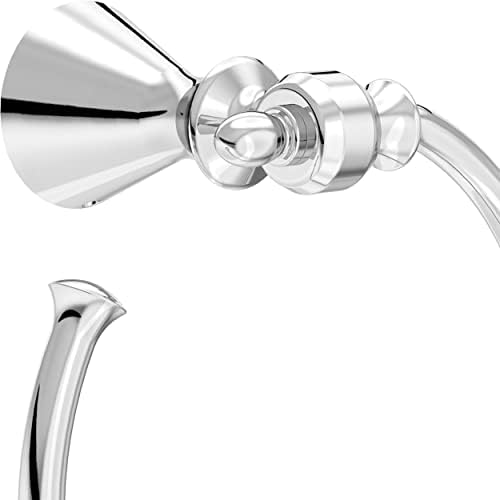 Delta Vessona Wall Mount Towel Ring - Polished Chrome