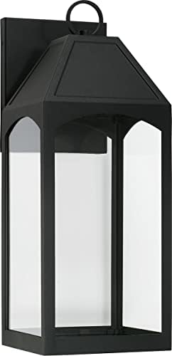 Capital Lighting Burton Night Sky Wall Lantern 1-Light 7W Black