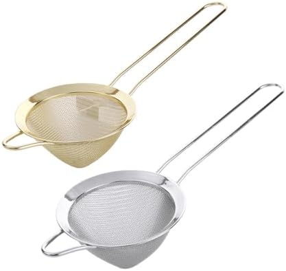 Leadigol Fine Mesh Strainer with Handle for Cocktail Coffee Juice