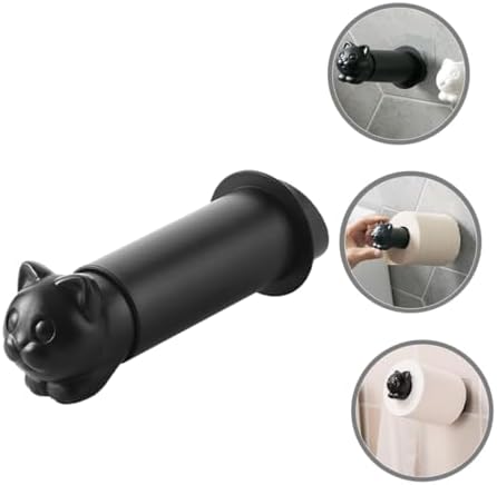 Balacoo Cute Cat Toilet Paper Holder Wall Mount