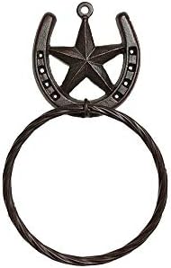 MB Treasure Gurus Texas Barn Star Towel Ring