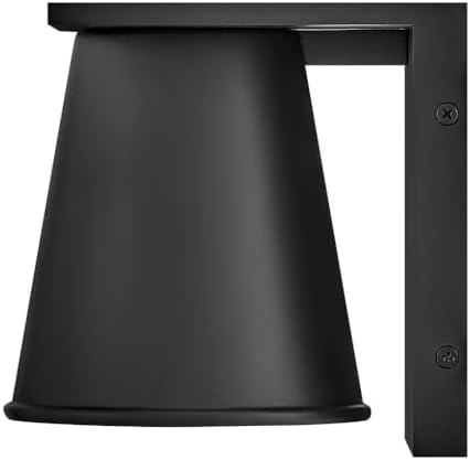 Hinkley Hans Extra Small Wall Mount Lantern Black 1
