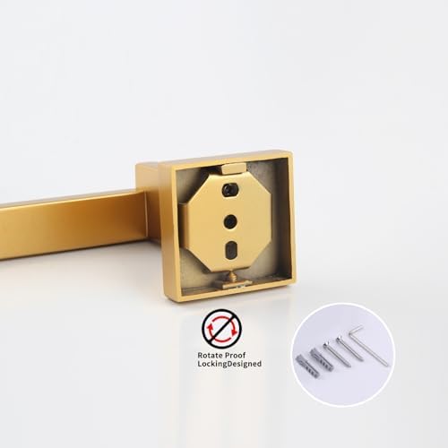 GERZWY Gold Towel Ring Bathroom Hardware