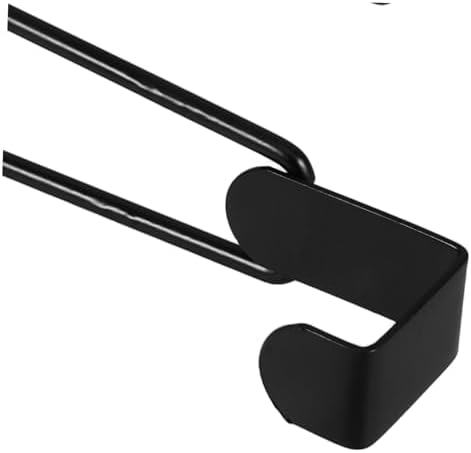 Luxshiny Over The Tank Toilet Paper Holder Black