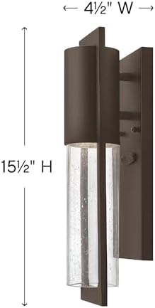 Hinkley Shelter Wall Mount Lantern - Buckeye Bronze
