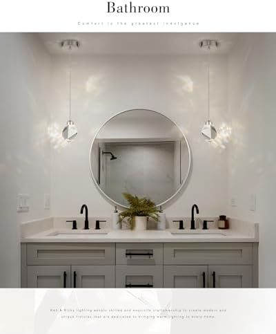Ken Ricky Modern 4-Light Track Pendant Lighting