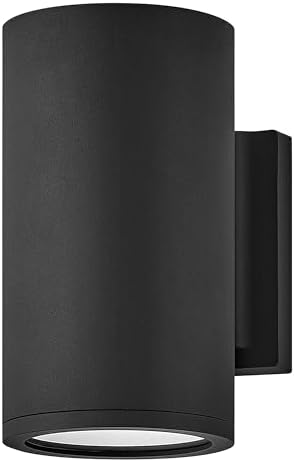 Hinkley Silo 13590BK-LL Black Wall Lantern with LED