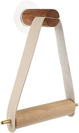 Holibanna Wall Mount Toilet Paper Holder Durable and Space-Saving Design
