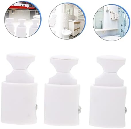 Vaguelly 3pcs Plastic Radiator Hooks for Bathroom 1