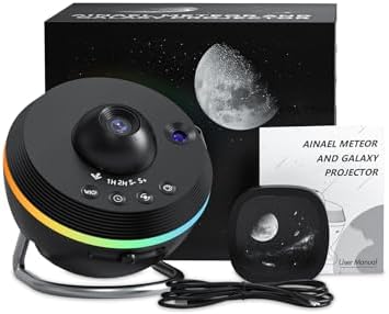 Galaxy Projector with Light Strip and Meteor for Kids Bedroom