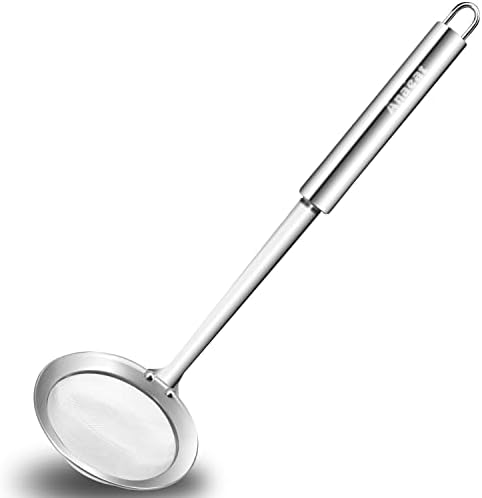 Anaeat 4 Inch Fat Skimmer Spoon with Long Handle 1