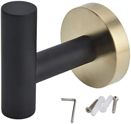 LAOSEP 4 Layer Black Gold Towel Bar 1