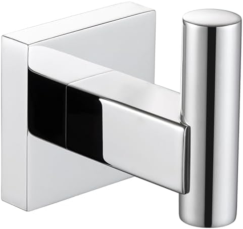 Suyar Modern Robe Hook with Chrome Finish