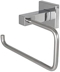 Primo Collection Towel Ring with Brushed Nickel and Polished Chrome