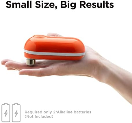 Kitchen Mama Mini Electric Can Opener Orange