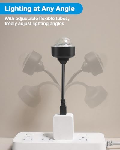 Luditek Mini Disco Ball Light with USB Extender 1