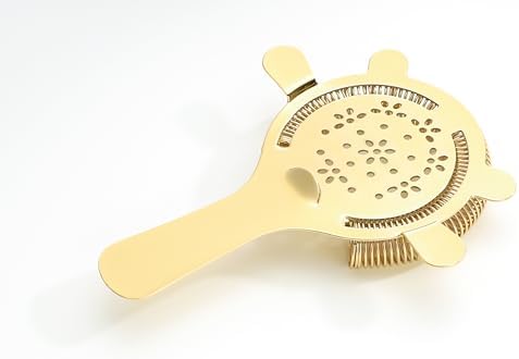 YUHWYI 4-Prong Cocktail Strainer with Star Design 1