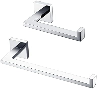 Miyili 2-Piece Stainless Steel Bathroom Accessories Set