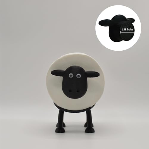 Flinbius Sheep Toilet Roll Holder - Cute 3D Printed Bathroom Decor
