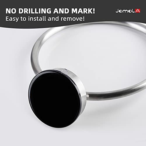 JOMOLA Suction Towel Ring Stainless Steel