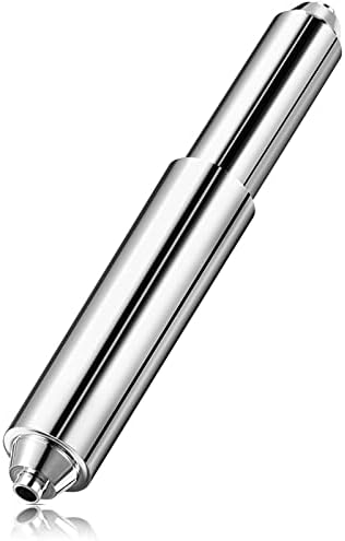 Patelai Toilet Paper Holder Roller Replacement Rod Plastic Chrome 1 Piece
