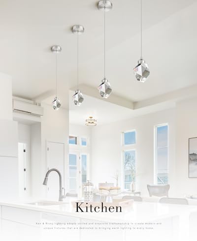 Ken Ricky Modern 4-Light Track Pendant Lighting
