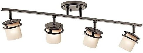 Kichler Hendrik 30 4 Light Track Light with Etched Glass